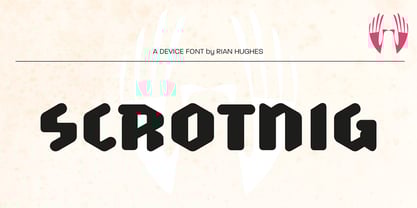 Scrotnig Font Poster 7