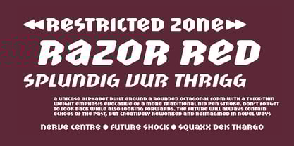 Scrotnig Font Poster 6