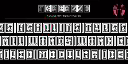 Terrazzo Font Poster 2