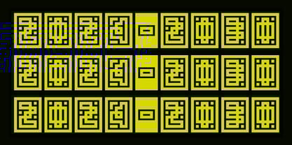 Terrazzo Font Poster 4