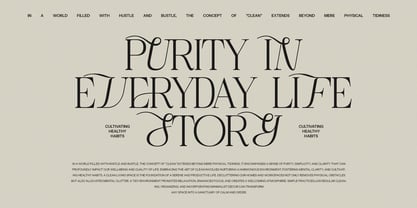 Rauleko Font Poster 2