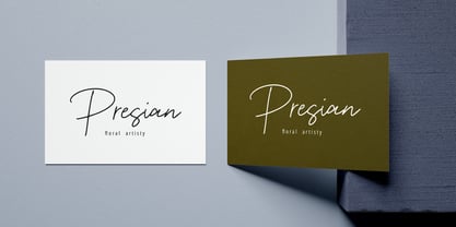 Angkase signature Font Poster 4