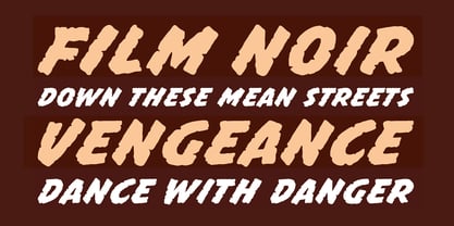 Mission Sinister Font Poster 7