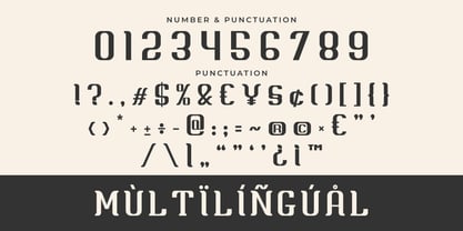 Briesa Font Poster 7