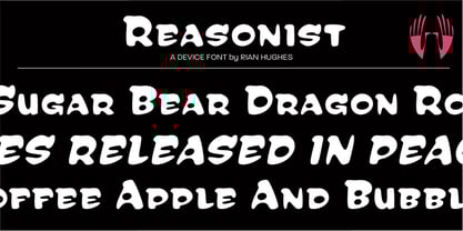Reasonist Font Poster 1