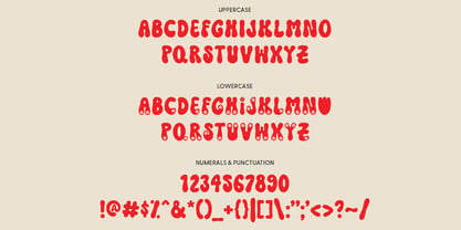 YJC Jelly Jam Font Poster 11