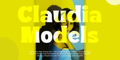 Blue Sny Font Poster 2