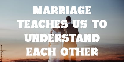 Blue Sny Font Poster 4