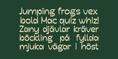 Palgars Font Poster 9