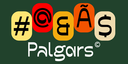 Palgars Font Poster 3