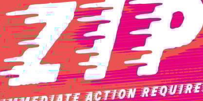 Rocketship From Infinity Font Poster 3