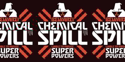 Faction Font Poster 6