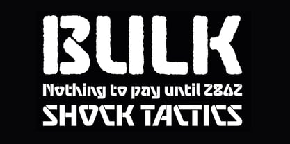 Faction Font Poster 7