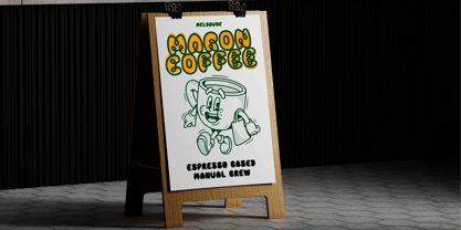 Bomble Font Poster 10