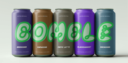 Bomble Font Poster 11