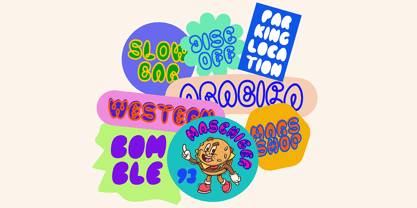 Bomble Font Poster 9