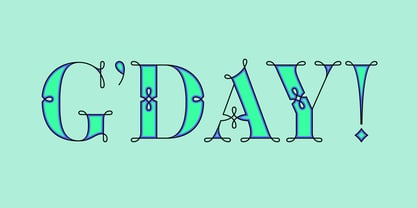 Green Fairy Font Poster 14