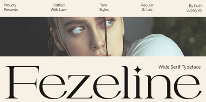 Fezeline Font Poster 1