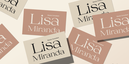 Fezeline Font Poster 4