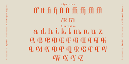 Qirath Font Poster 5