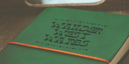 Cosmic Canyon Font Poster 4