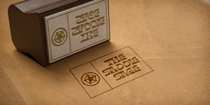 Cosmic Canyon Font Poster 6