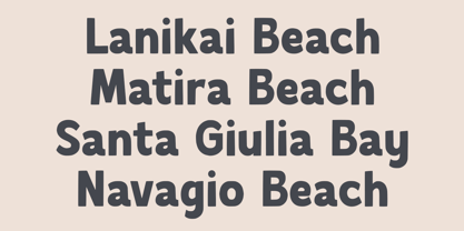 Cinquera Font Poster 5