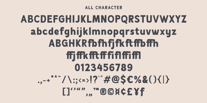 Cinquera Font Poster 8