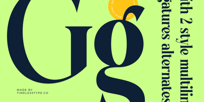 Bralge Font Poster 8