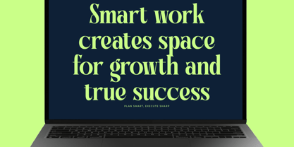 Bralge Font Poster 9