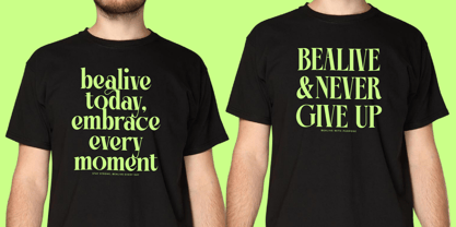 Bralge Font Poster 12