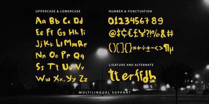 MC Nodhern Font Poster 7