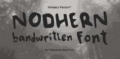 MC Nodhern Font Poster 1