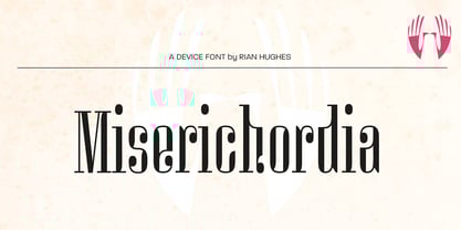 Miserichordia Font Poster 6