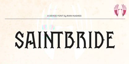 Saintbride Font Poster 8