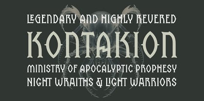 Saintbride Font Poster 7