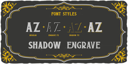 Country Theater Font Poster 5