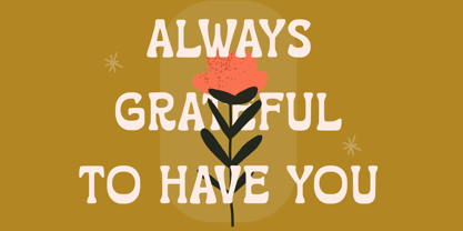 Gouder Font Poster 2