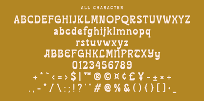 Gouder Font Poster 8