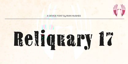 Reliquary 17 Font Poster 6