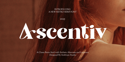 Ascentiv Font Poster 1
