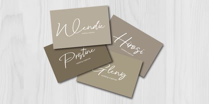 Riyoda Signature Font Poster 8