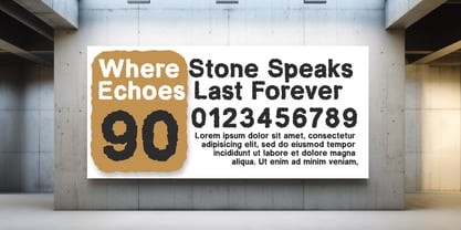 Freak Stone Font Poster 10