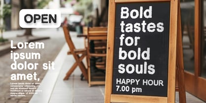 Freak Stone Font Poster 14