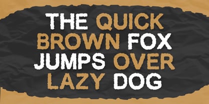 Freak Stone Font Poster 3