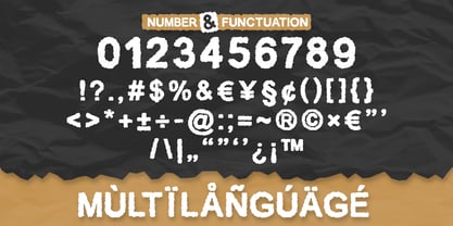 Freak Stone Font Poster 9