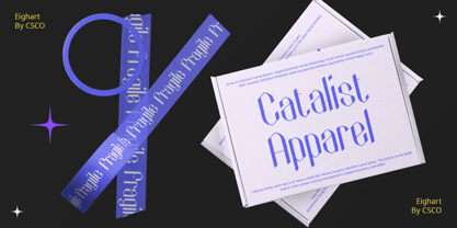 Eighart Font Poster 4