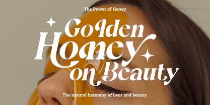 Grove Honey Font Poster 2