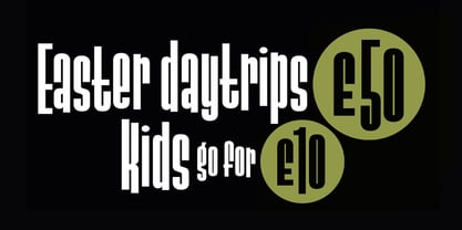 Slack Casual Font Poster 2