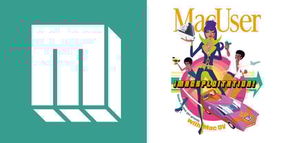 Hounslow Font Poster 6